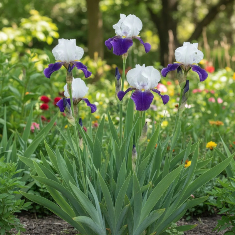 Iris des jardins Night Edition