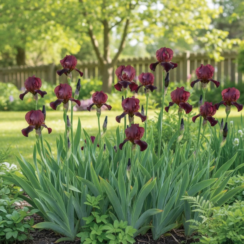 Iris des jardins Sultan's Palace