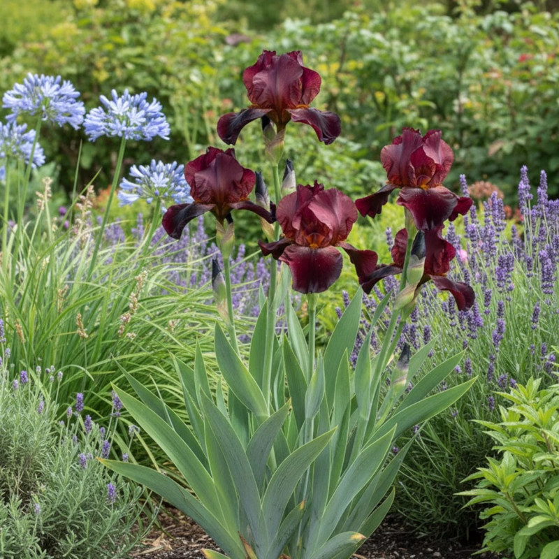 Iris des jardins Sultan's Palace