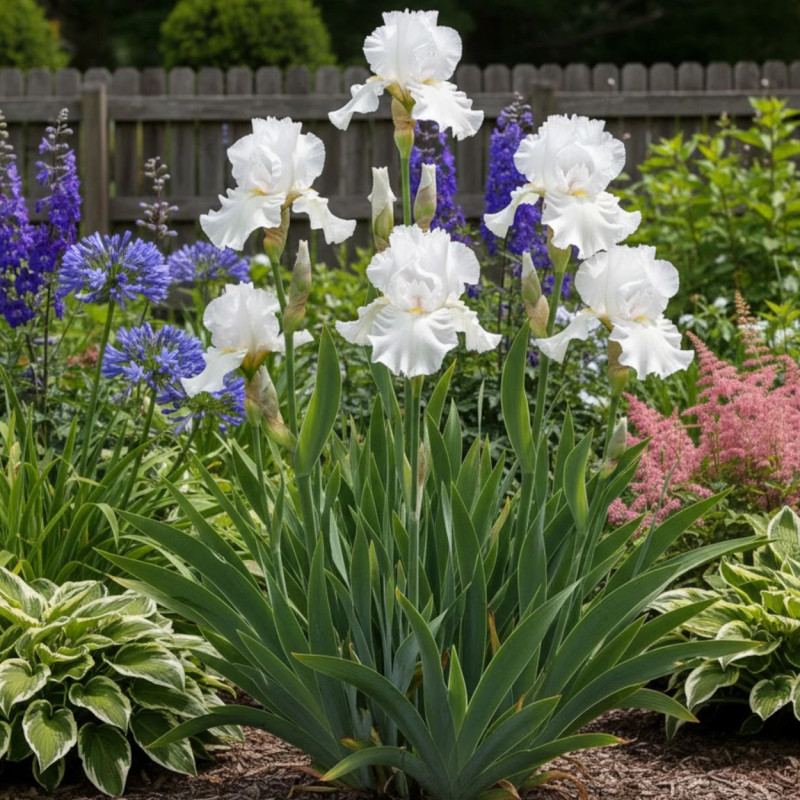 Iris des jardins Wedding Bouquet