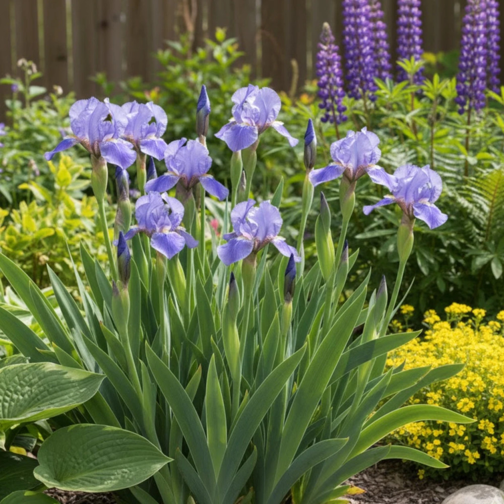 Iris nain lilliput Sapphire Gem