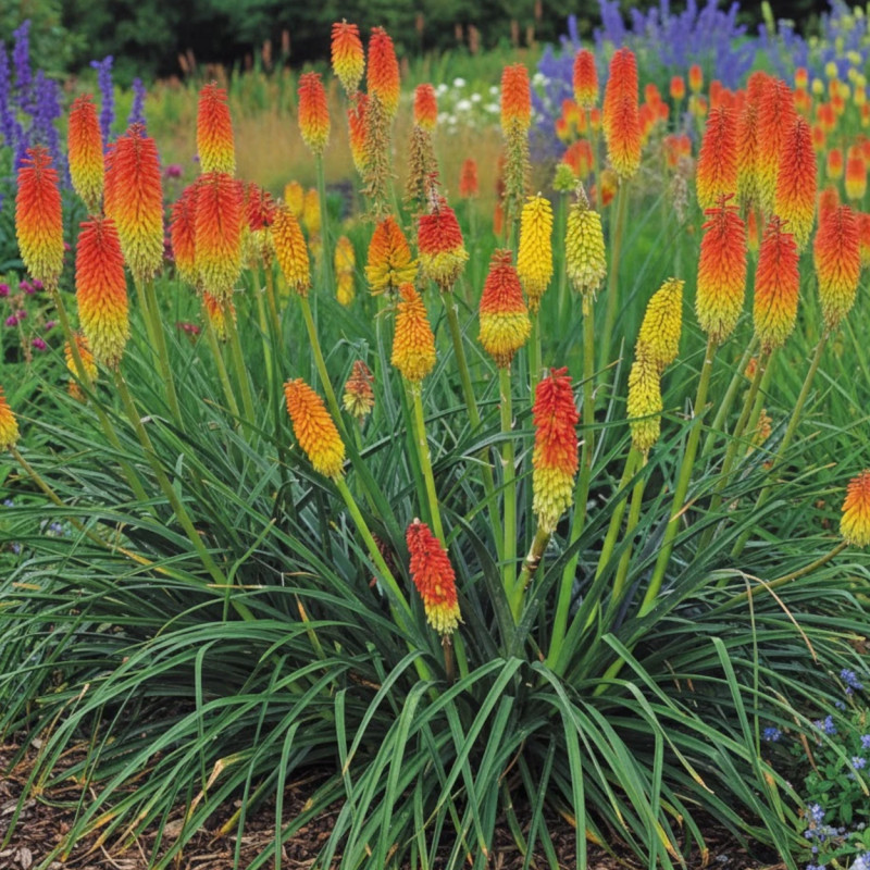 Kniphofia, Tison de Satan Grandiflora