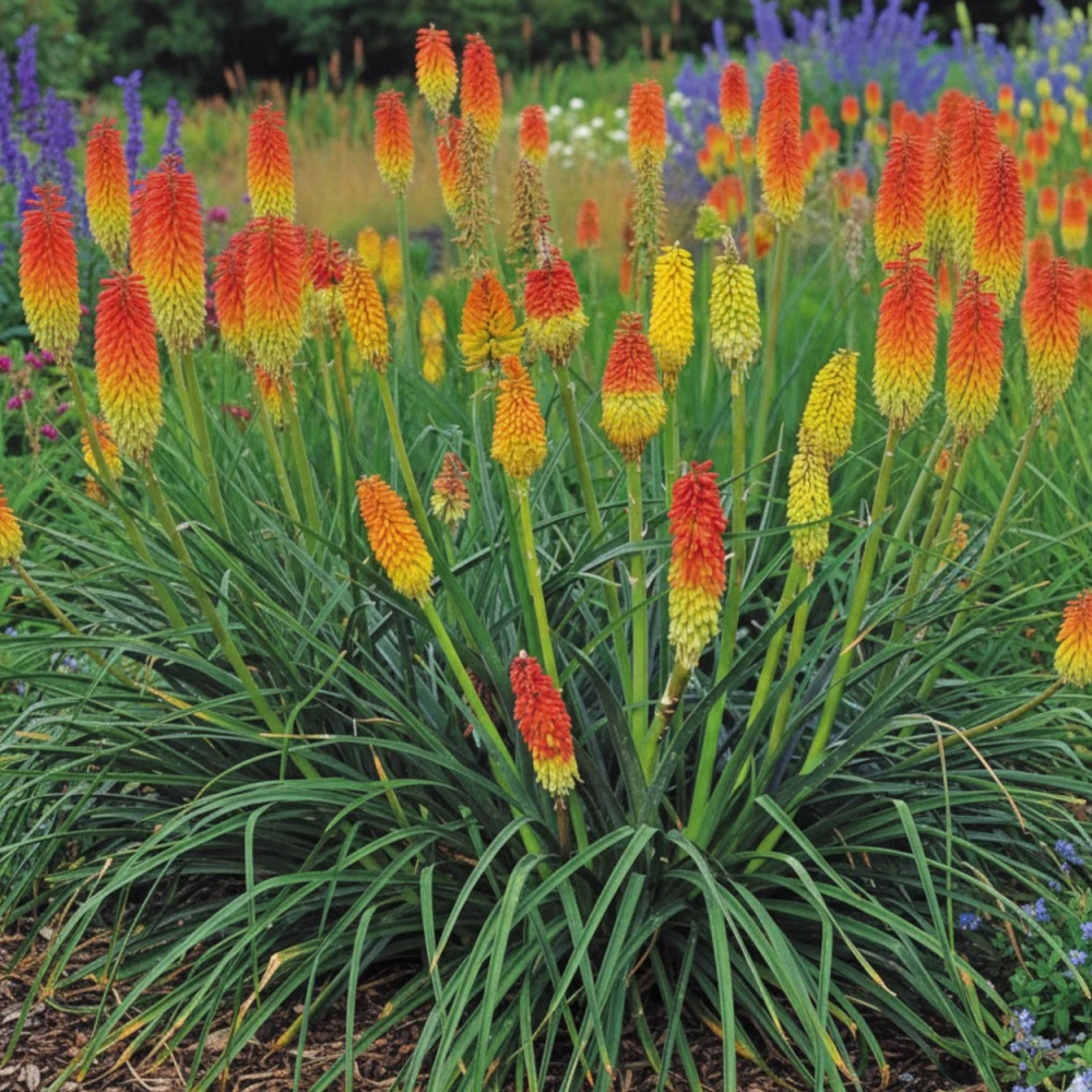 Kniphofia, Tison de Satan Grandiflora