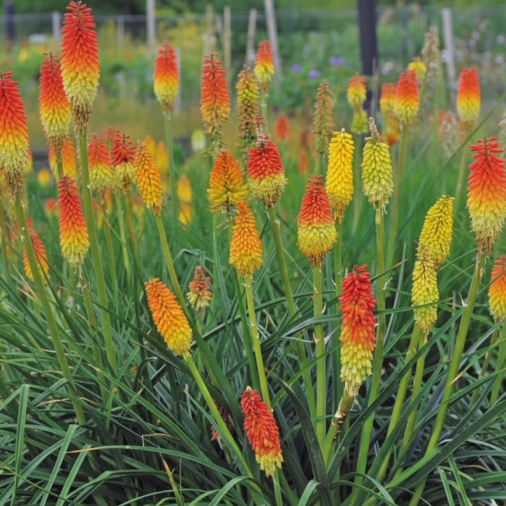 Kniphofia, Tison de Satan Grandiflora