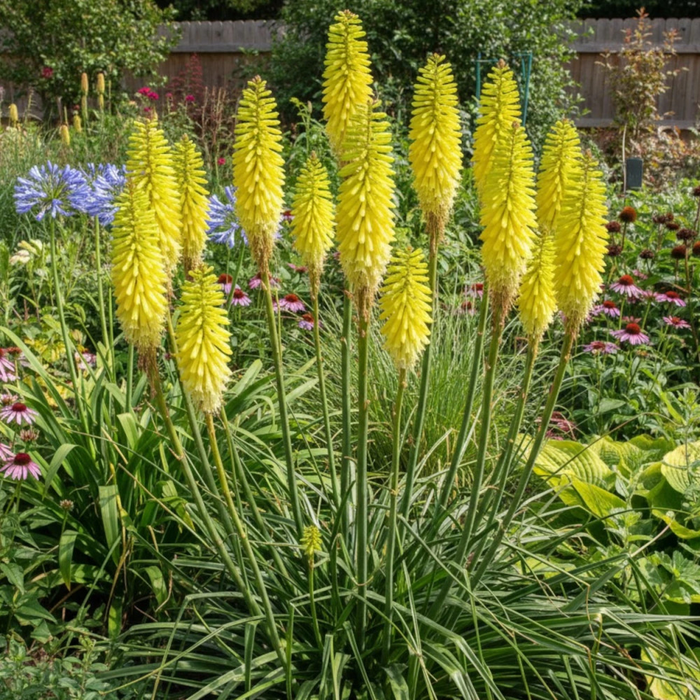 Kniphofia, Tison de Satan Lemon Popsicle®
