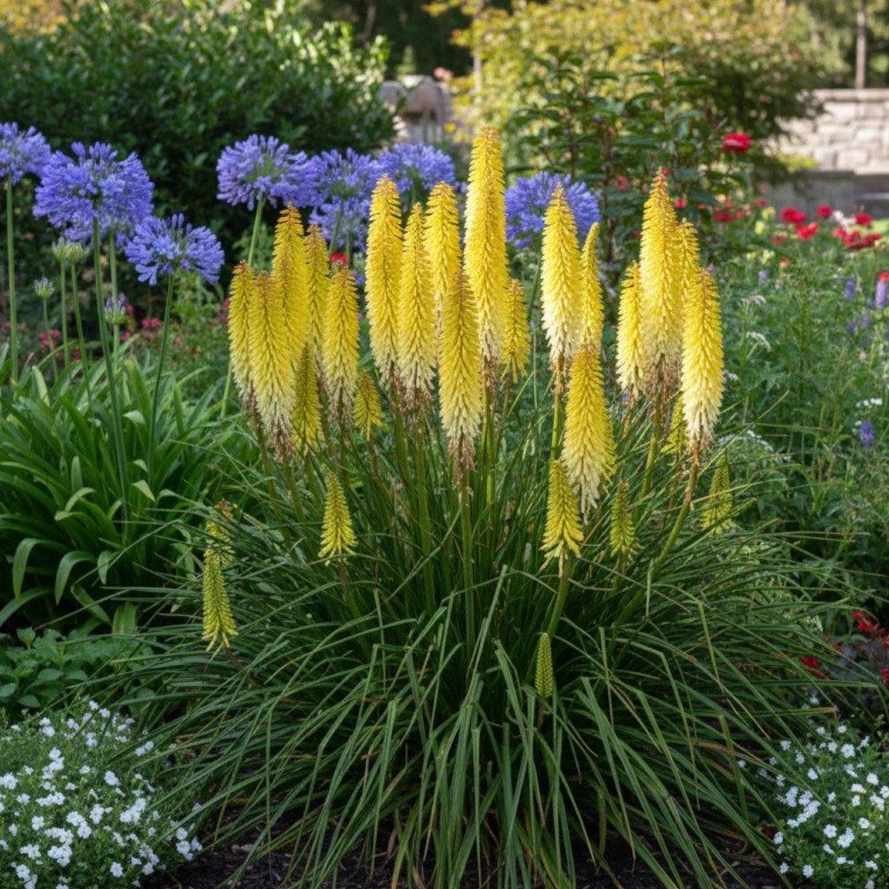 Kniphofia, Tison de Satan Little Maid