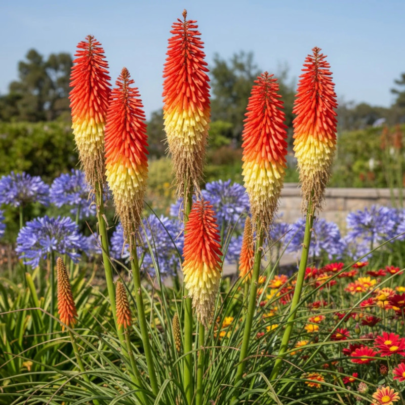 Kniphofia, Tison de Satan Papaya Popsicle®