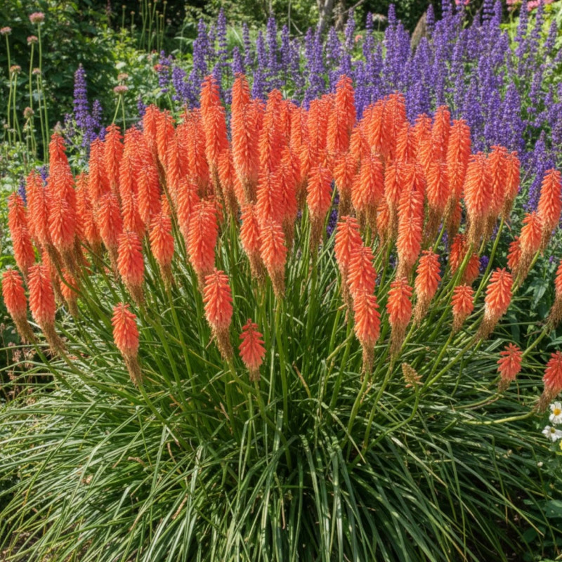Kniphofia, Tison de Satan Redhot Popsicle®