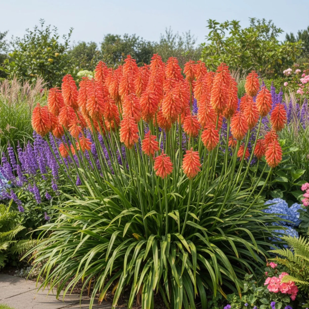 Kniphofia, Tison de Satan Redhot Popsicle®