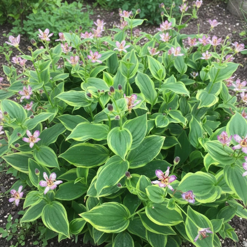 Lis orchidée Autumn Glow, Tricyrtis
