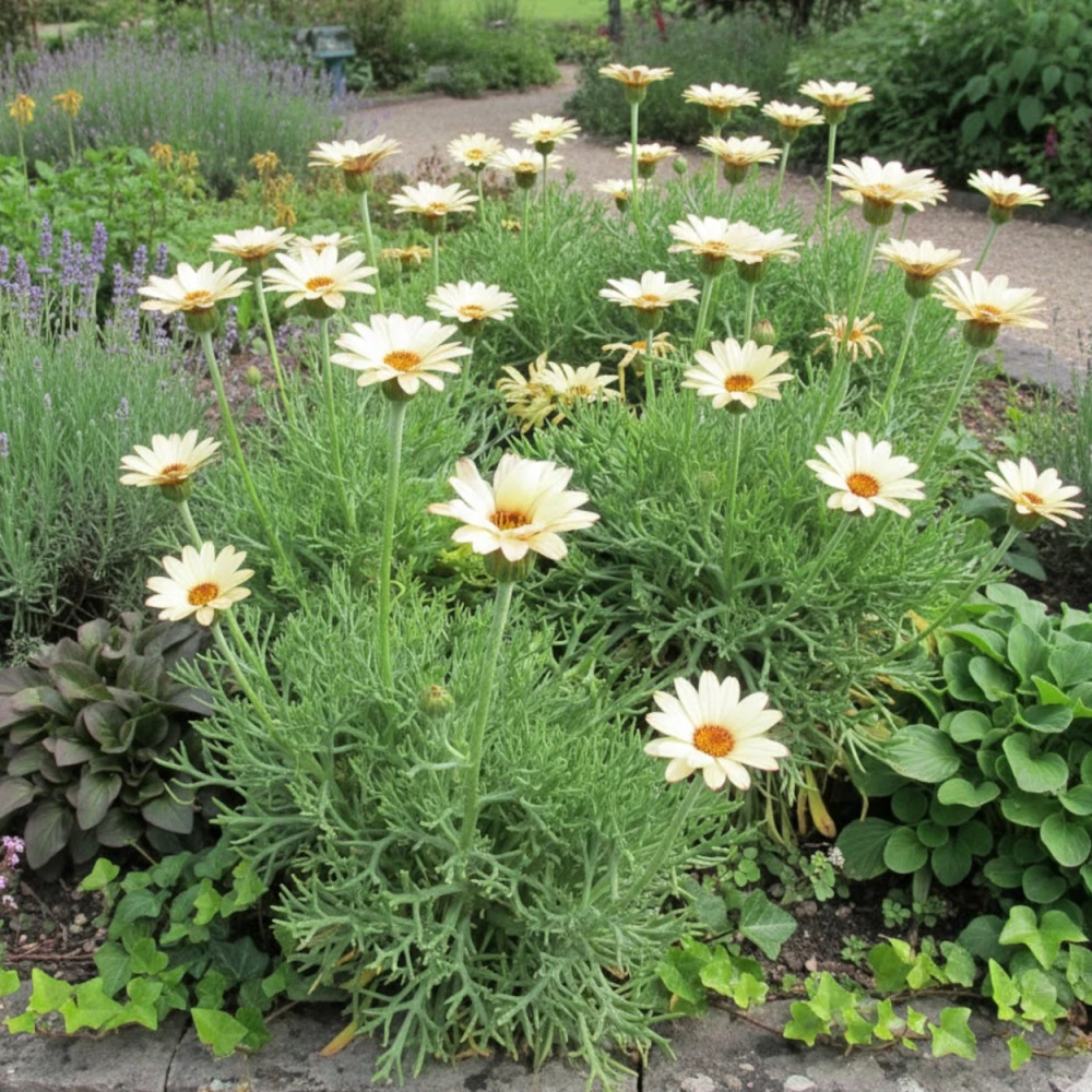 Marguerite d'été Sunshine Peach