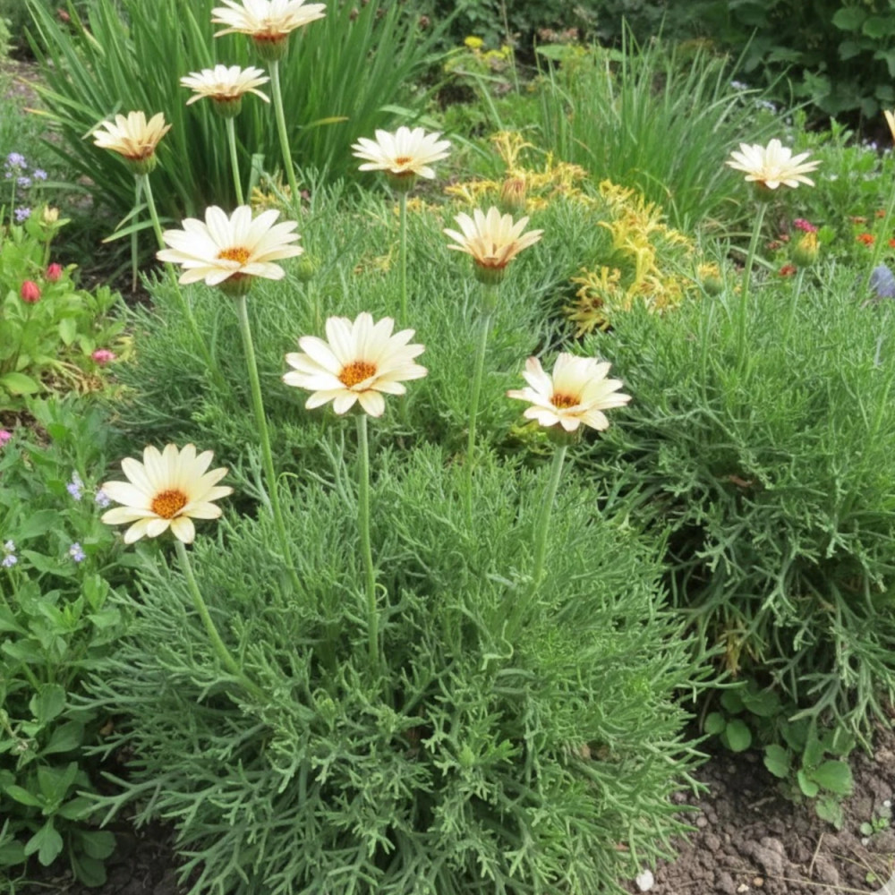 Marguerite d'été Sunshine Peach