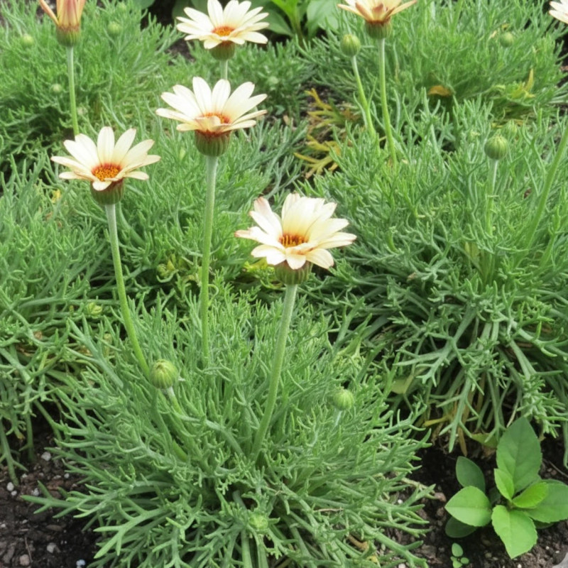 Marguerite d'été Sunshine Peach
