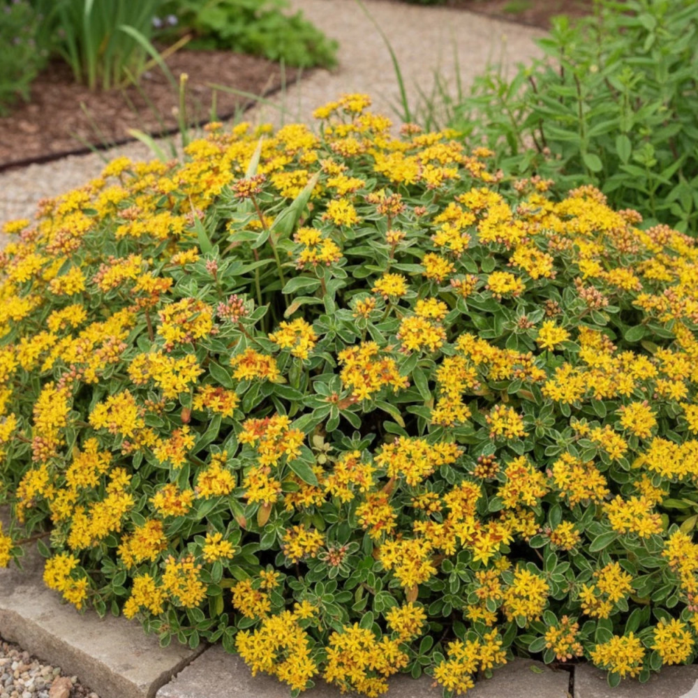 Orpin kamtschaticum Variegatum, Sedum