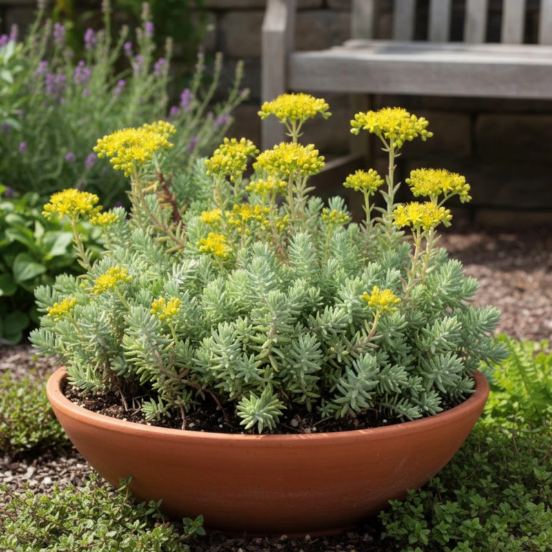 Orpin réfléchi Glaucum, Sedum