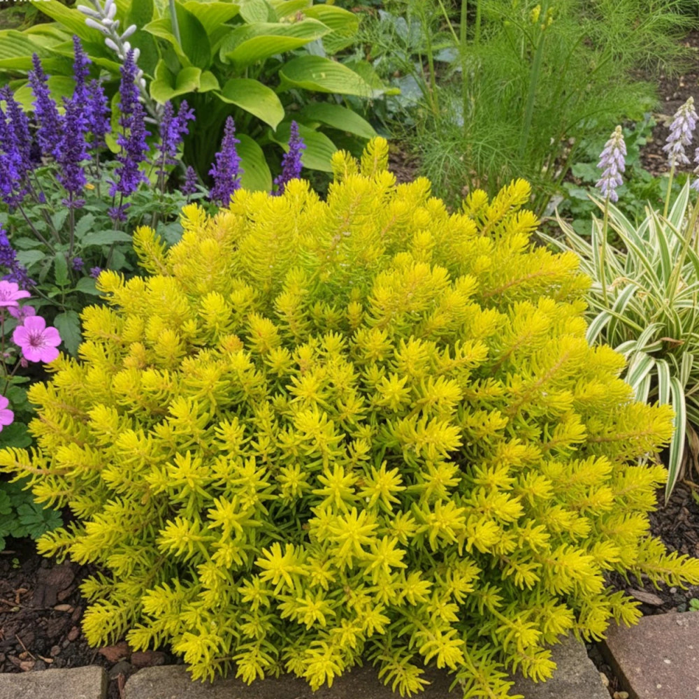Orpin réfléchi Yellow Cushion, Sedum