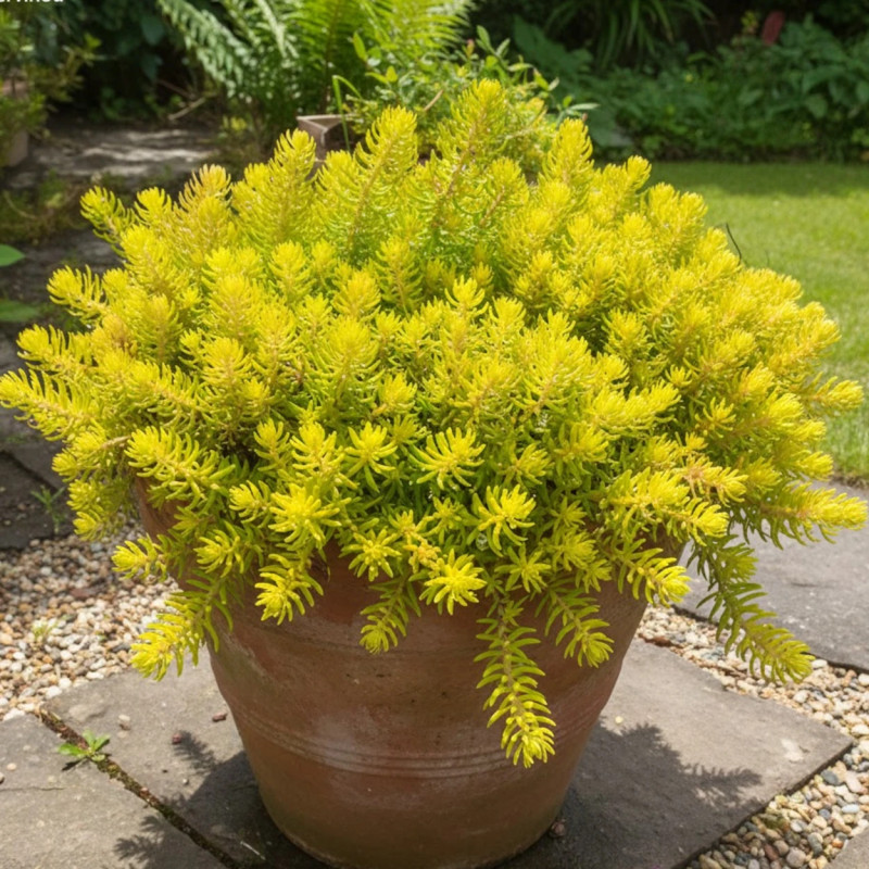 Orpin réfléchi Yellow Cushion, Sedum