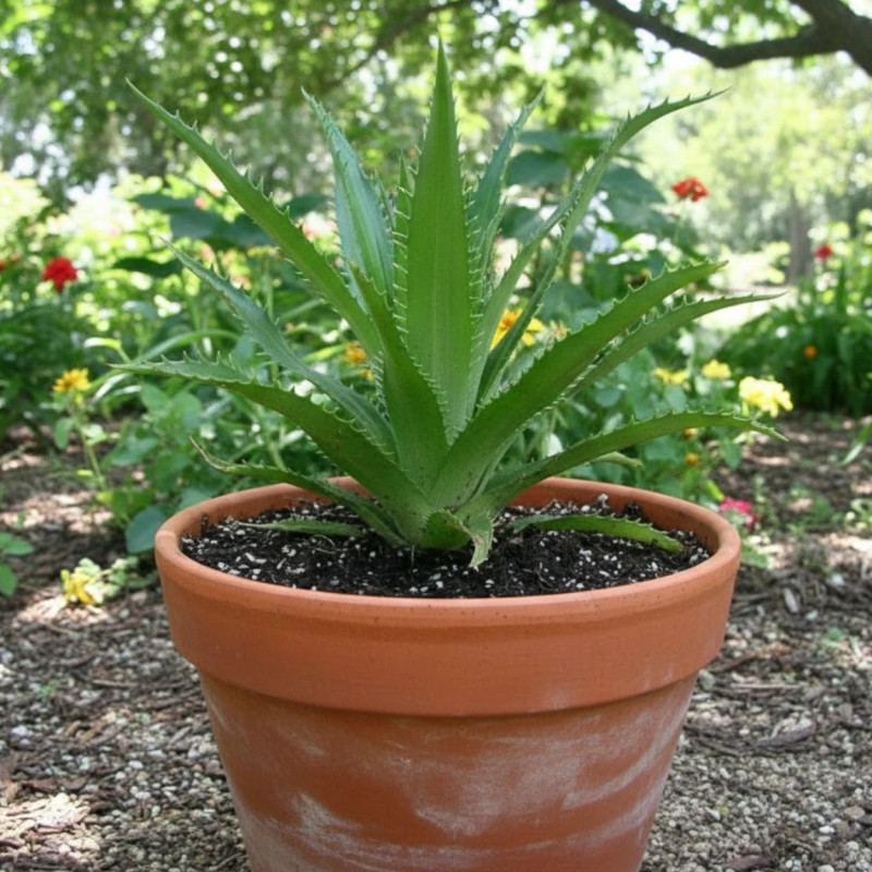 Panicaut à feuille d'Agave