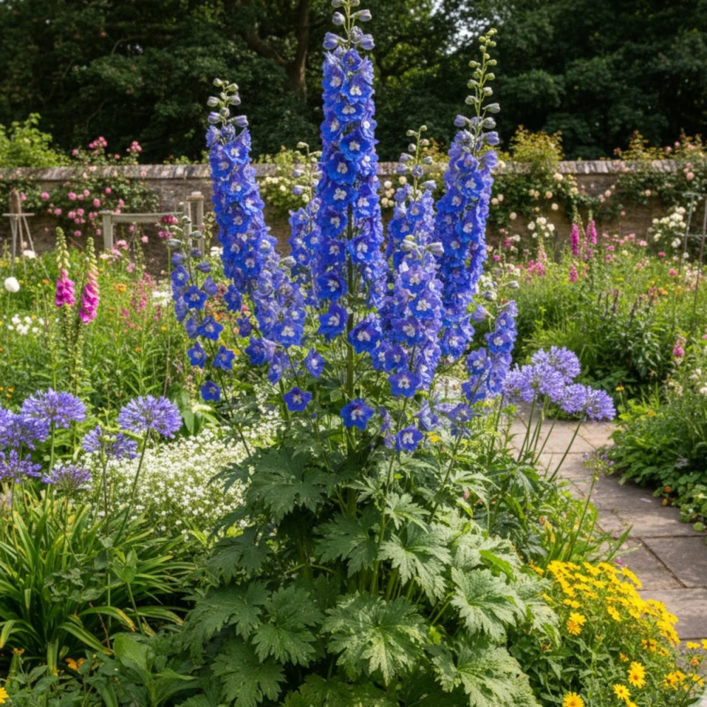 Pied-d'alouette Blue Bird, Delphinium