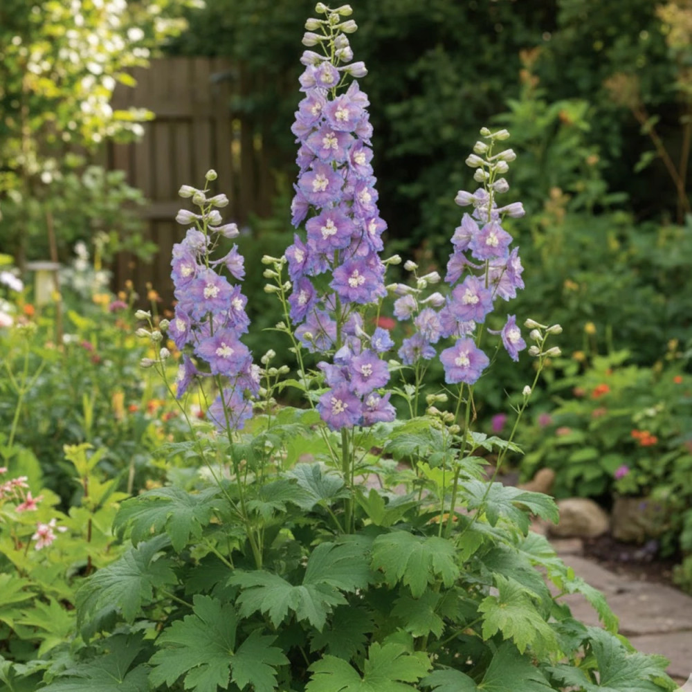 Pied-d'alouette Camelliard, Delphinium