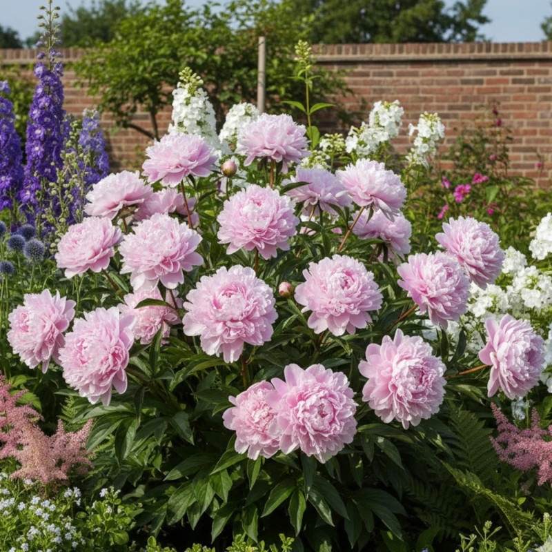Pivoine herbacée Albert Crousse