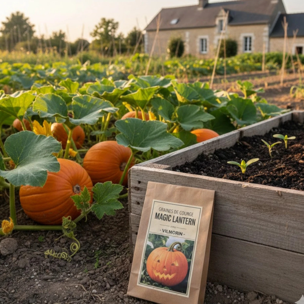 Graines de Courge Magic Lantern - Vilmorin