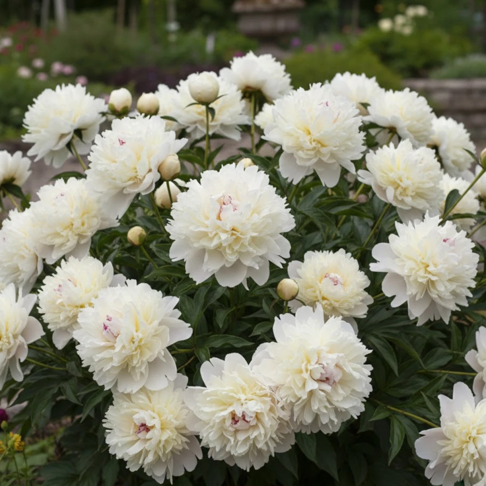 Pivoine herbacée Candidissima