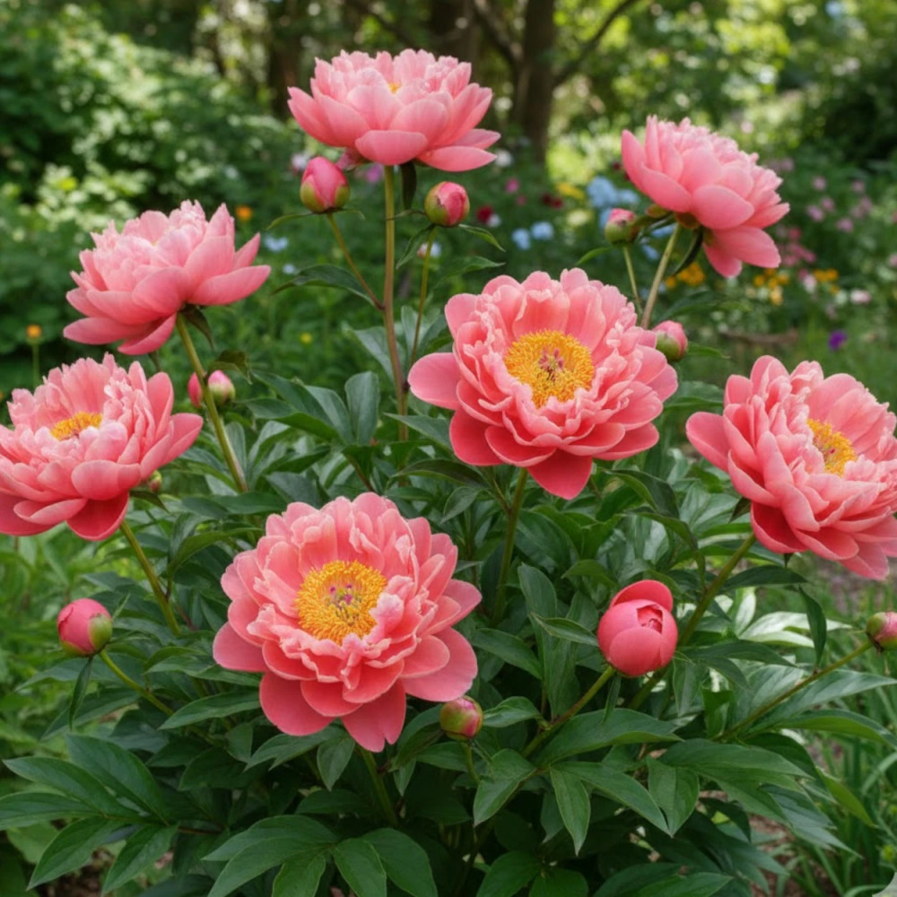Pivoine herbacée Coral Charm
