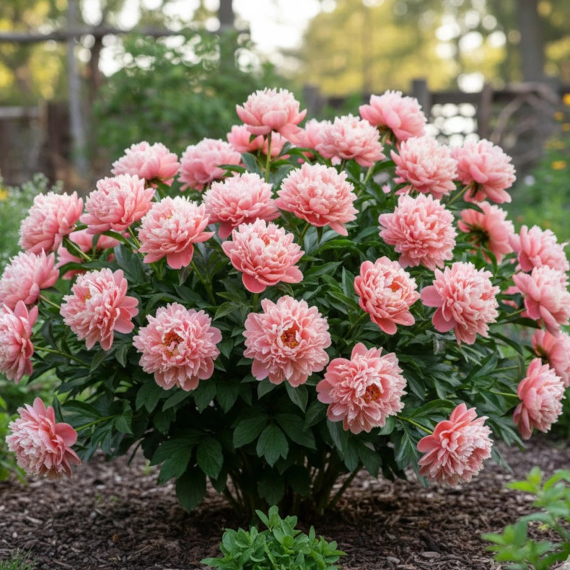 Pivoine herbacée Coral Sunset