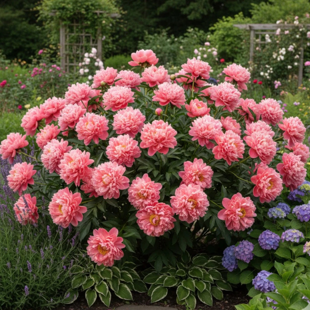 Pivoine herbacée Coral Sunset