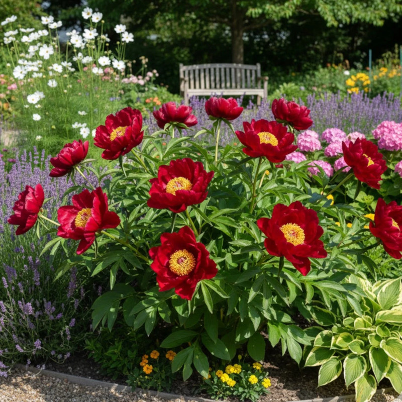 Pivoine herbacée Early Scout