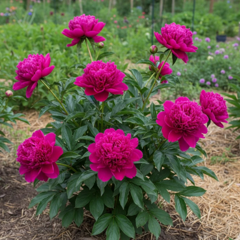 Pivoine herbacée Felix Crousse
