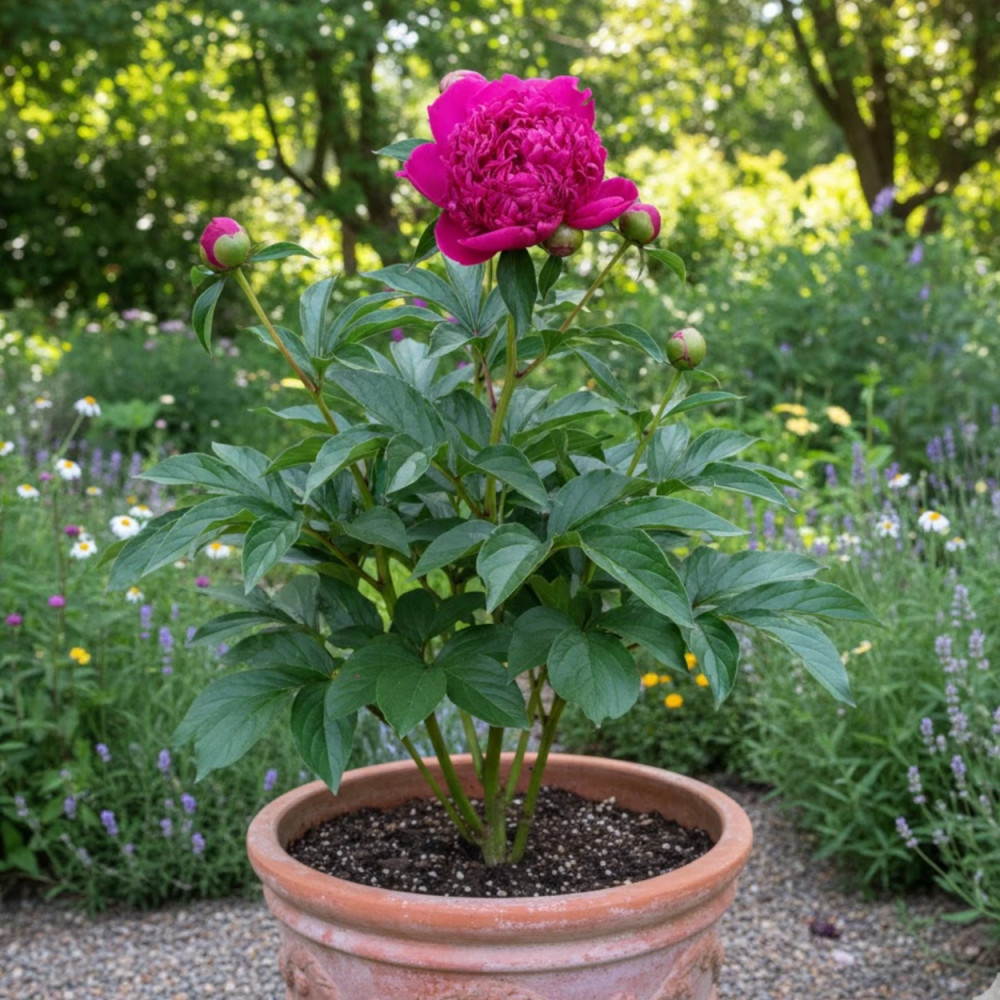 Pivoine herbacée Felix Crousse Pivoine herbacée Felix Crousse