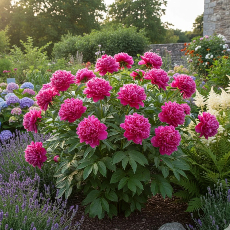 Pivoine herbacée Felix Suprème