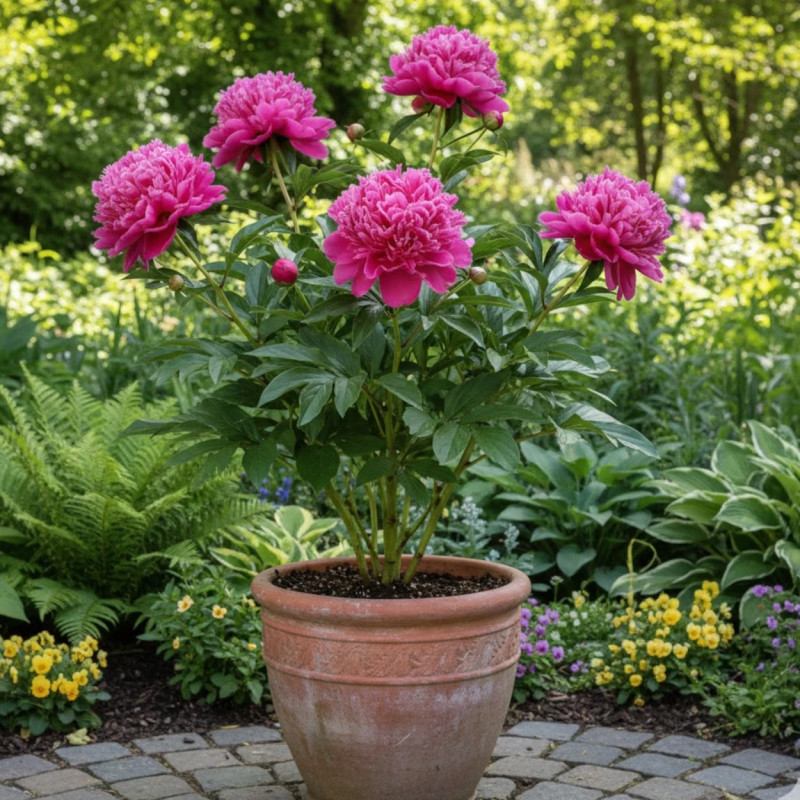 Pivoine herbacée Felix Suprème