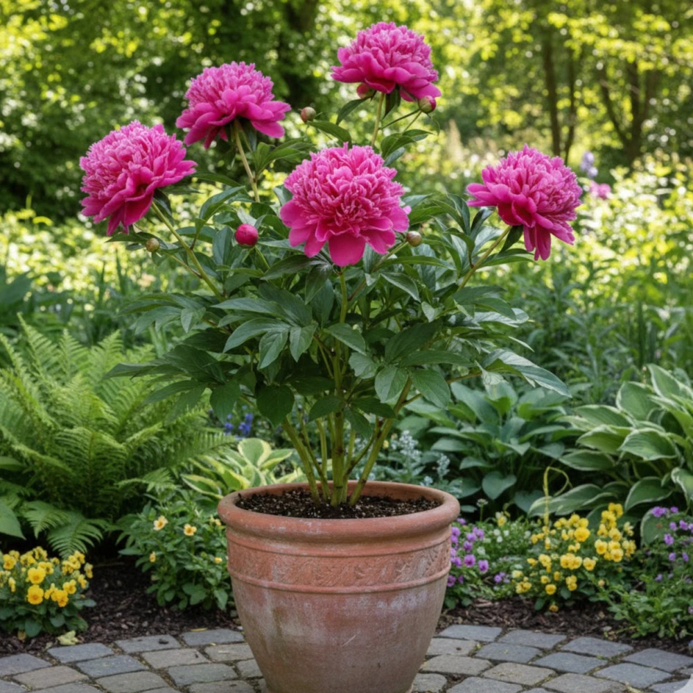 Pivoine herbacée Felix Suprème