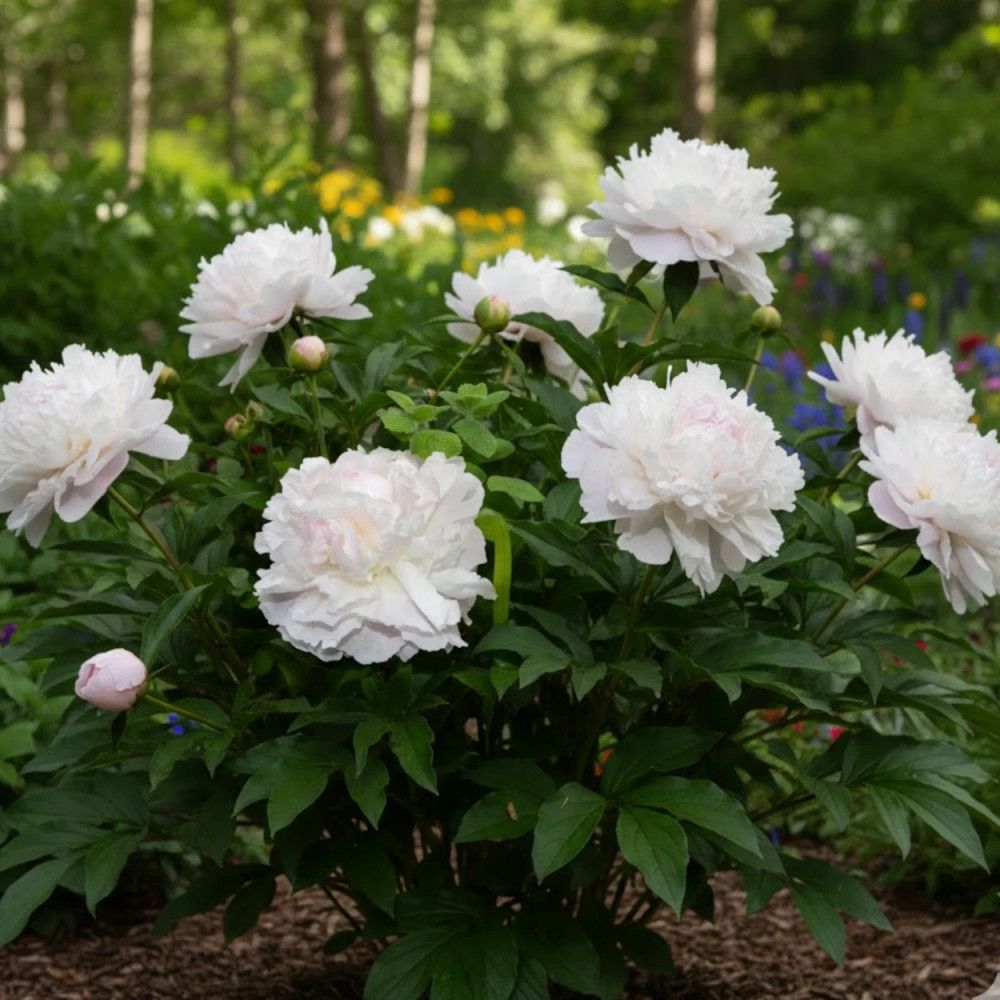 Pivoine herbacée Mme Claude Tain