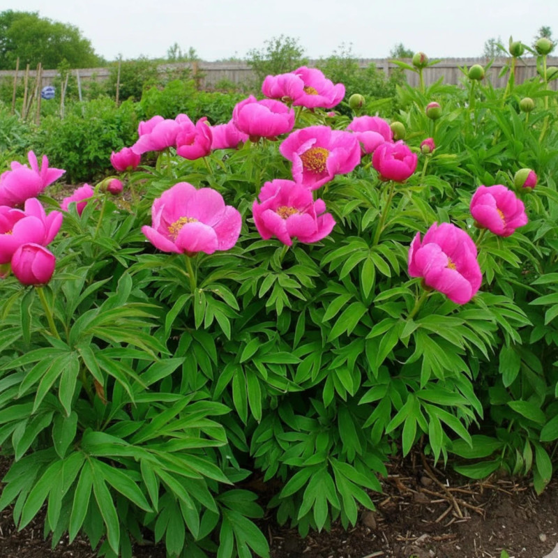 Pivoine herbacée officinale Mollis