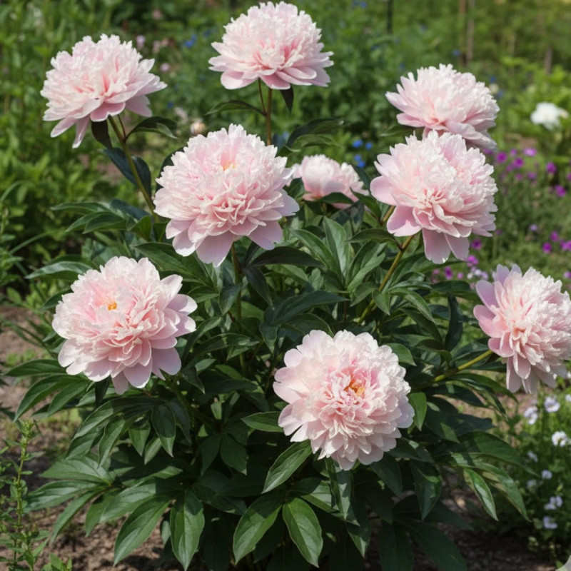Pivoine herbacée Reine Hortense