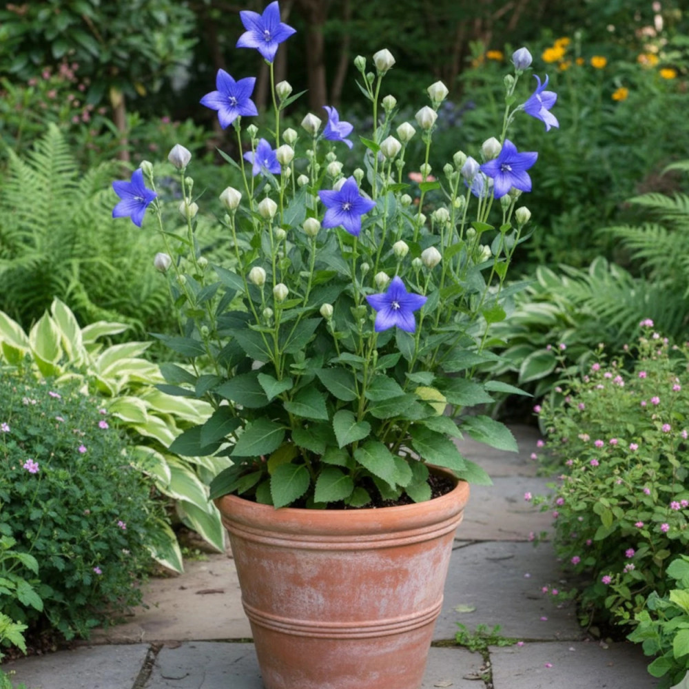 Platycodon bleu Mariesii