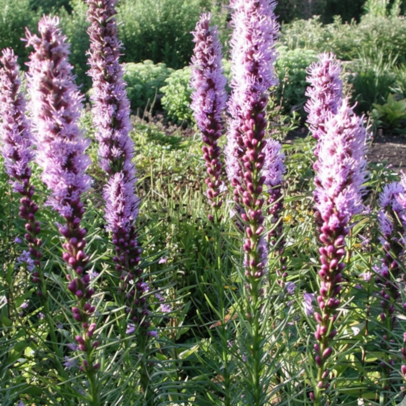 Plume du Kansas Floristan Violett, Liatris
