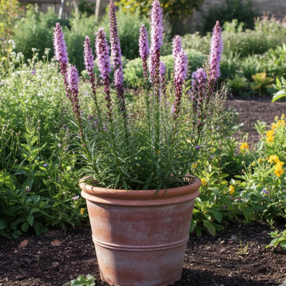 Plume du Kansas Floristan Violett, Liatris