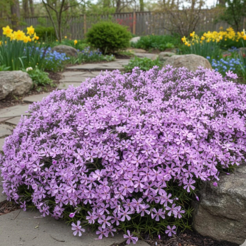 Phlox nain Moerheimii, Phlox mousse