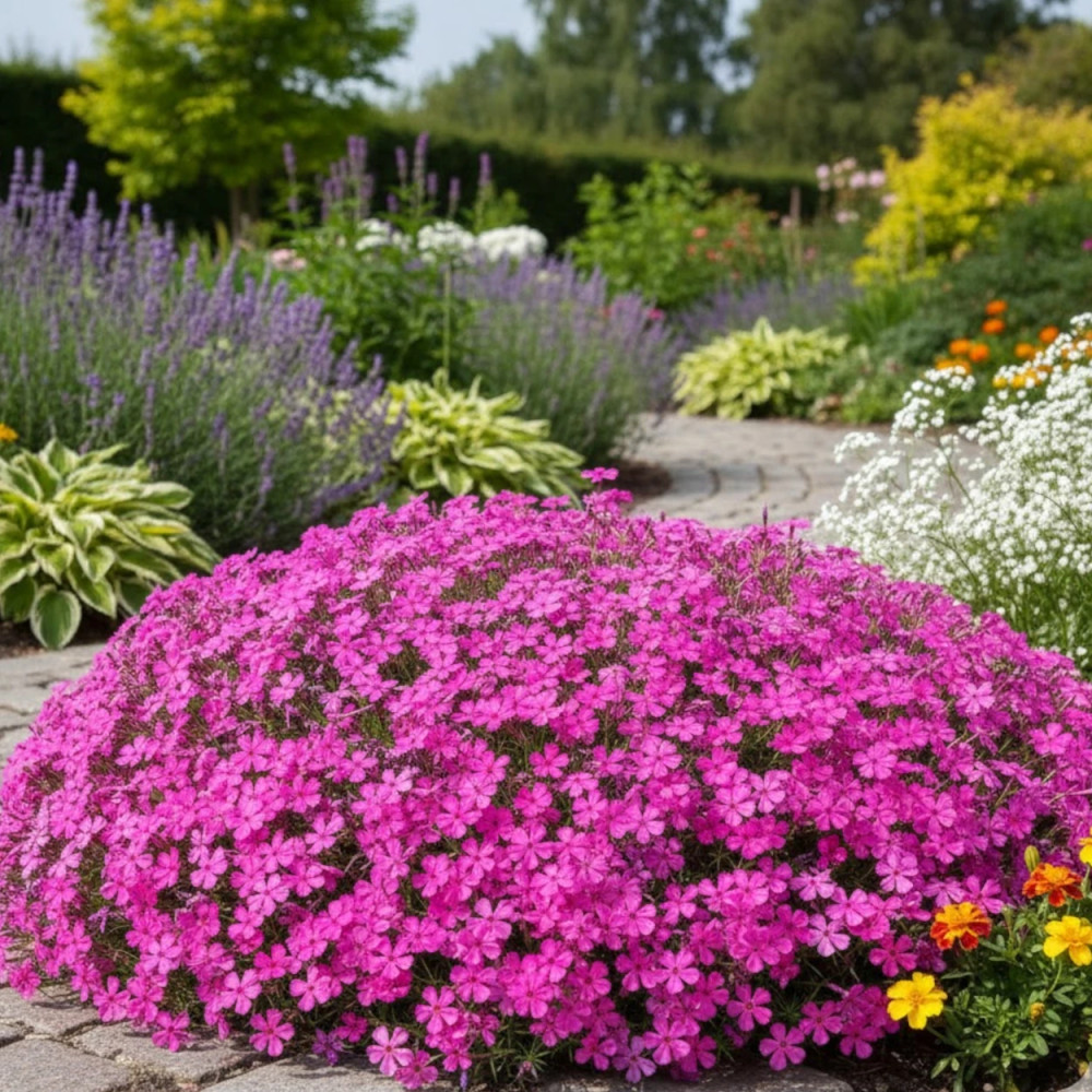 Phlox nain Red Admiral, Phlox mousse Phlox nain Red Admiral, Phlox mousse