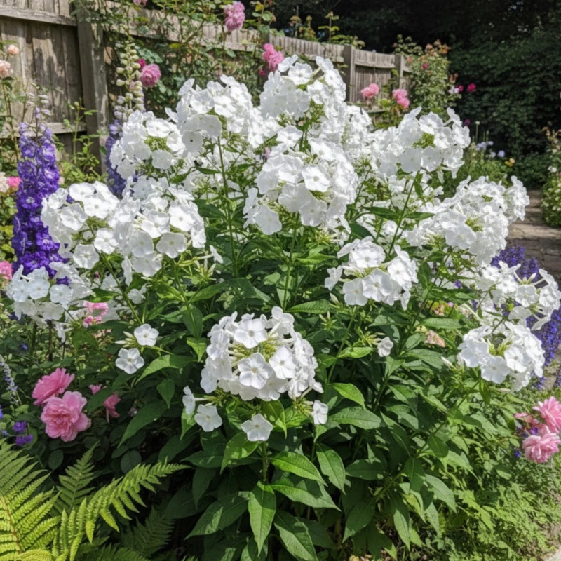 Phlox paniculé White Sparr