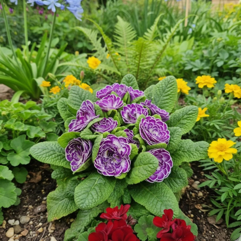 Primevère double BELARINA ‘Blue Ripples’
