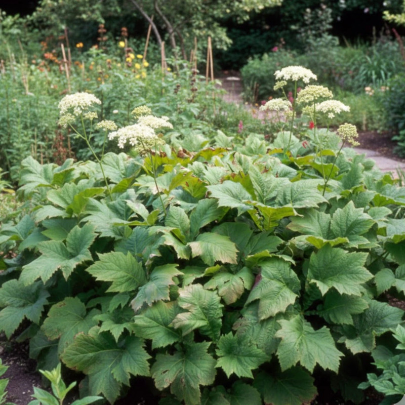 Rodgersia à feuille pennée