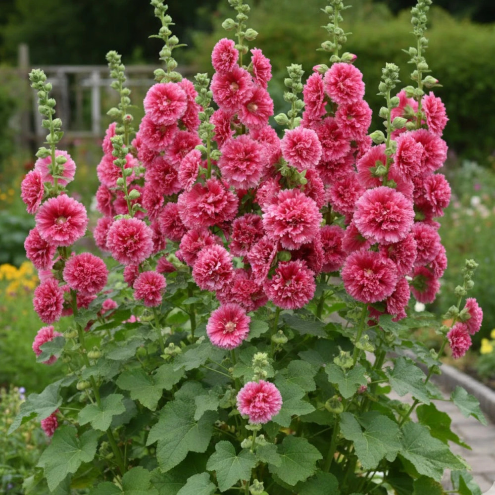 Rose trémière Fiesta Time
