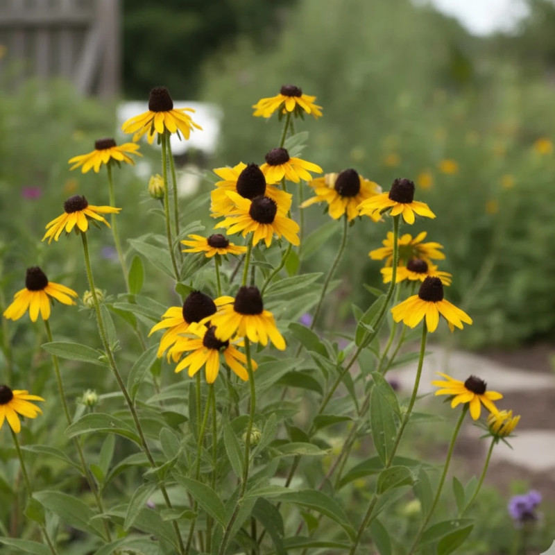 Rudbeckia à trois feuilles