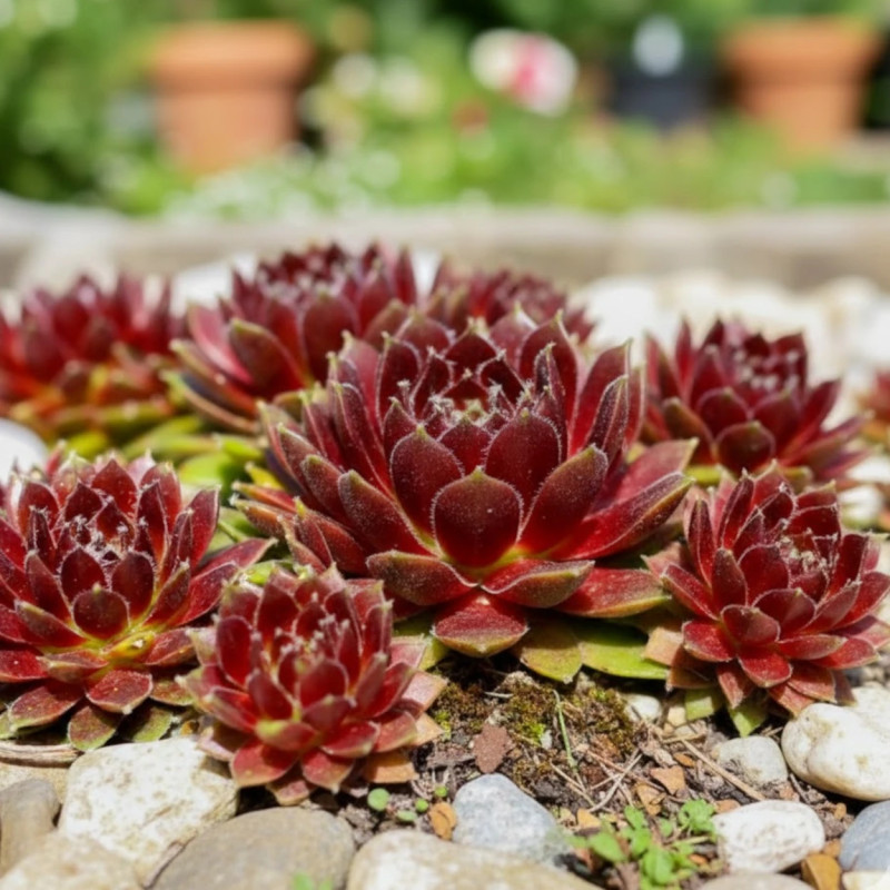 Joubarbe Coral Red